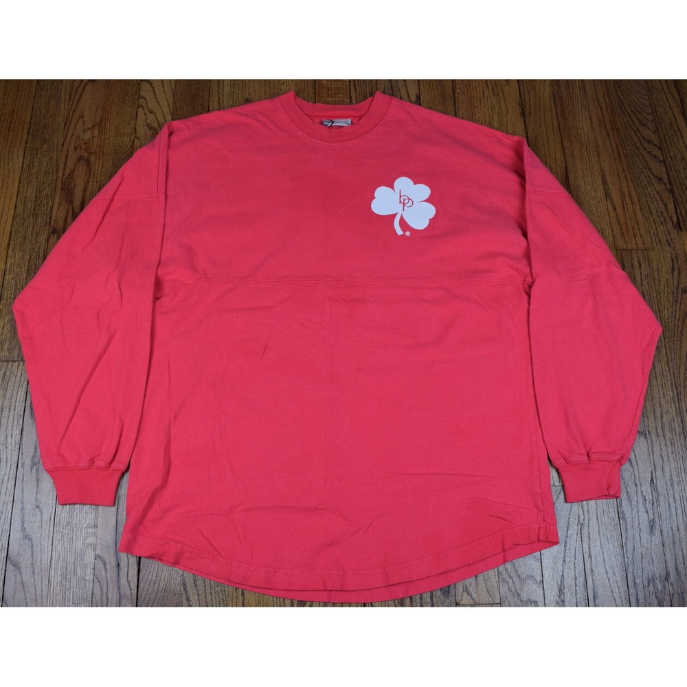 Notre Dame Breen-Phillips Pink Long Sleeve Spirit Jersey Shirt Size Medium